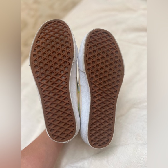 🛹 Vans Sk8-Hi Tapered Swirl Skate Shoes - Lime green, Blue, Yellow & White - Picture 8 of 8